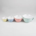 Retro Pastel Measuring Cups - Set Of 4