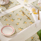 Fruits Lemons Set of 4 Indoor/Outdoor Placemats