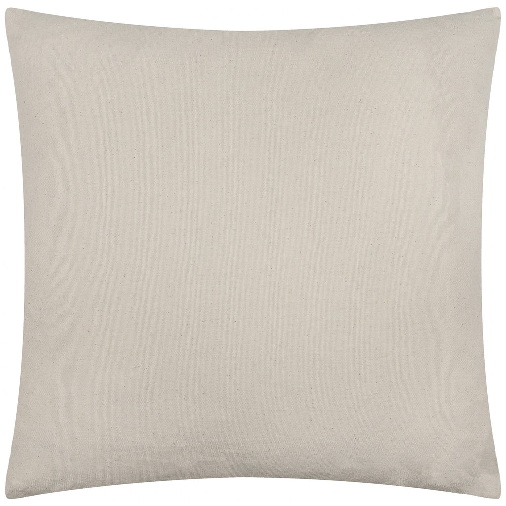 Brooke Embroidered Cotton Cushion Mono (45 x 45 cm)