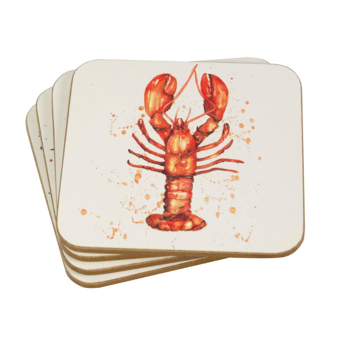 Meg Hawkins Coastal Creatures Coasters (Set of 4)