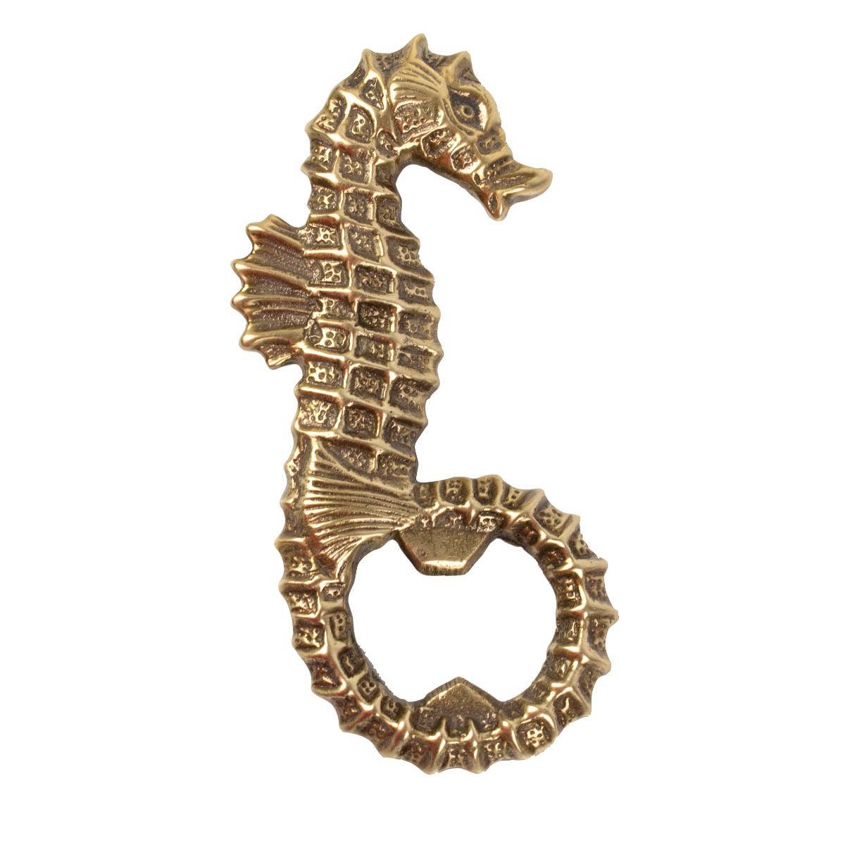 Brass Seahorse Bottle Opener