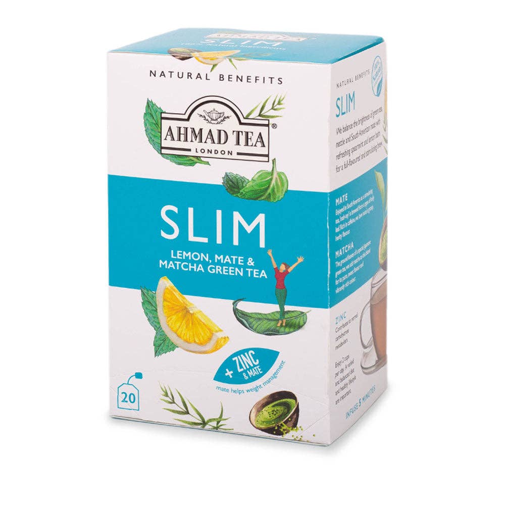 Lemon, Mate & Matcha Green Tea ''Slim'' Infusion - 20 Teabags