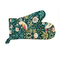 Strawberry Thief Green Single Oven Mitt