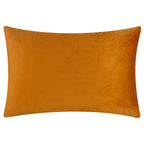 Metro Diamond Velvet Cushion Ginger (40 x 60 cm)