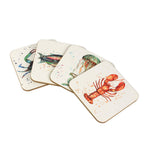Meg Hawkins Coastal Creatures Coasters (Set of 4)