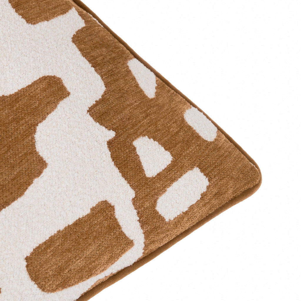 Caval Boucle Jacquard Cushion Bronze (50 x 50 cm)