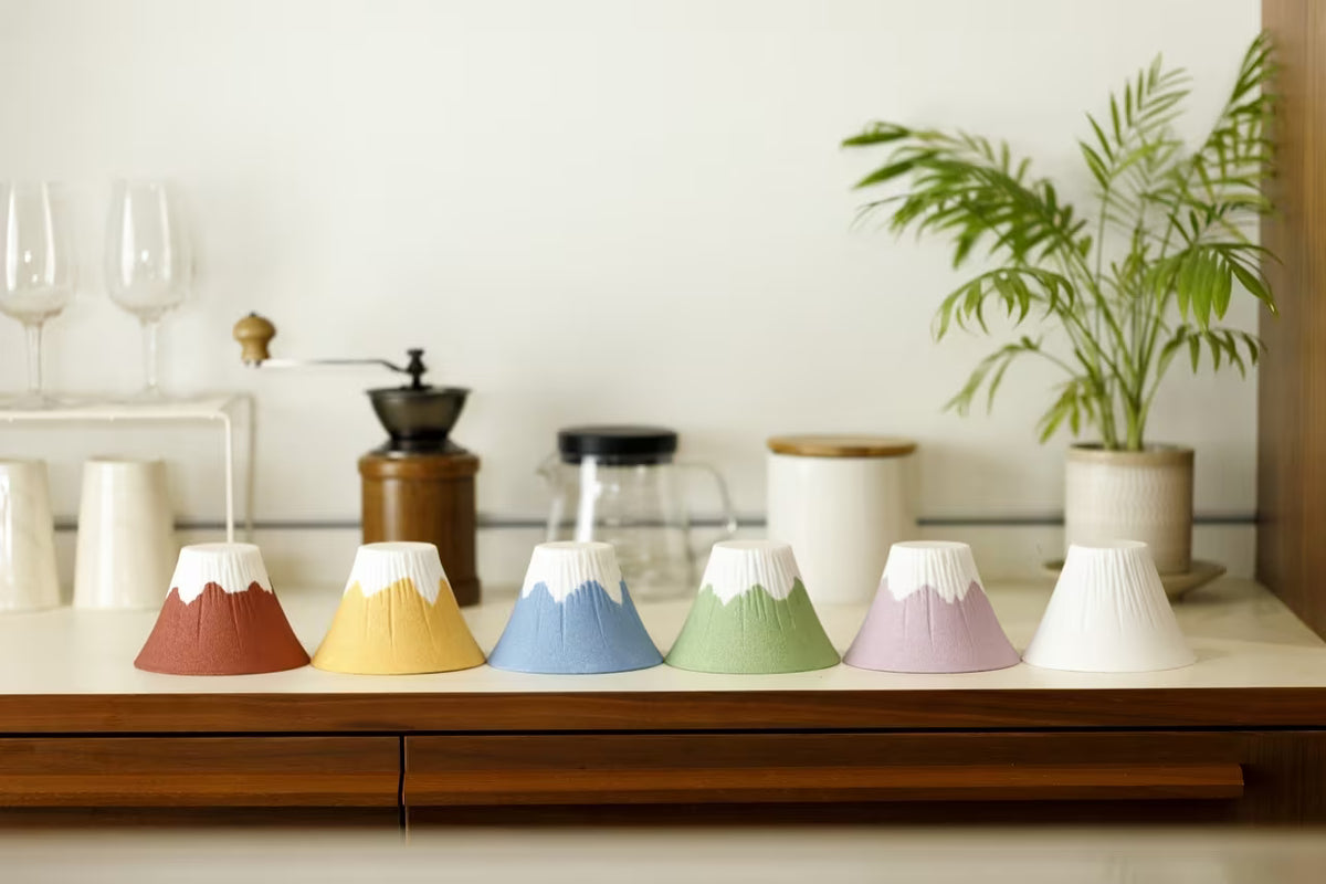 COFIL Mt.Fuji Ceramic Coffee Filter (Made in Japan) Green