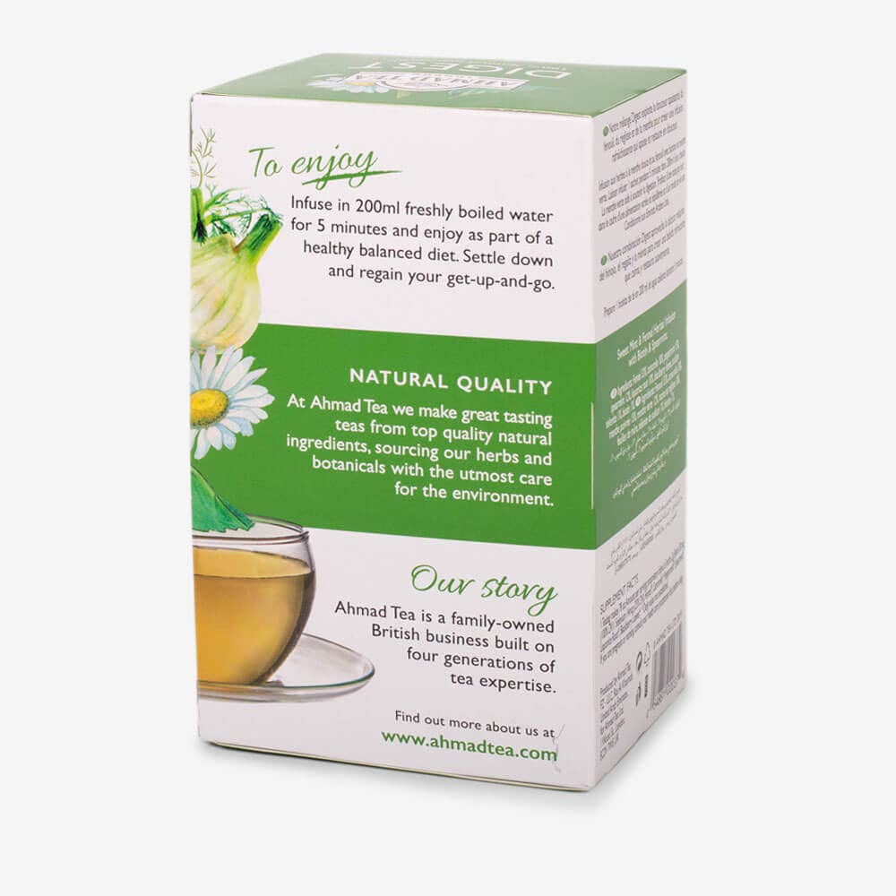 Sweet Mint & Fennel ''Digest'' Infusion - 20 Teabags