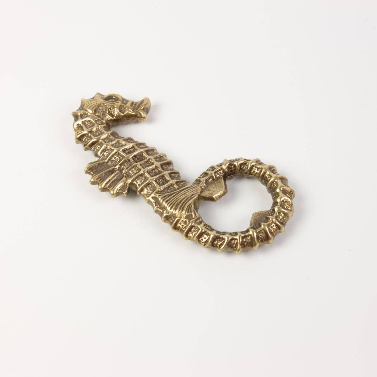 Brass Seahorse Bottle Opener