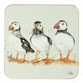 Meg Hawkins Puffin Trio Coasters (set of 4)