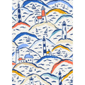 Lighthouse Scene Tea Towel