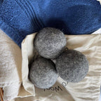 &Keep Wool Dryer Balls (Grey - Set of 3 & Bag)