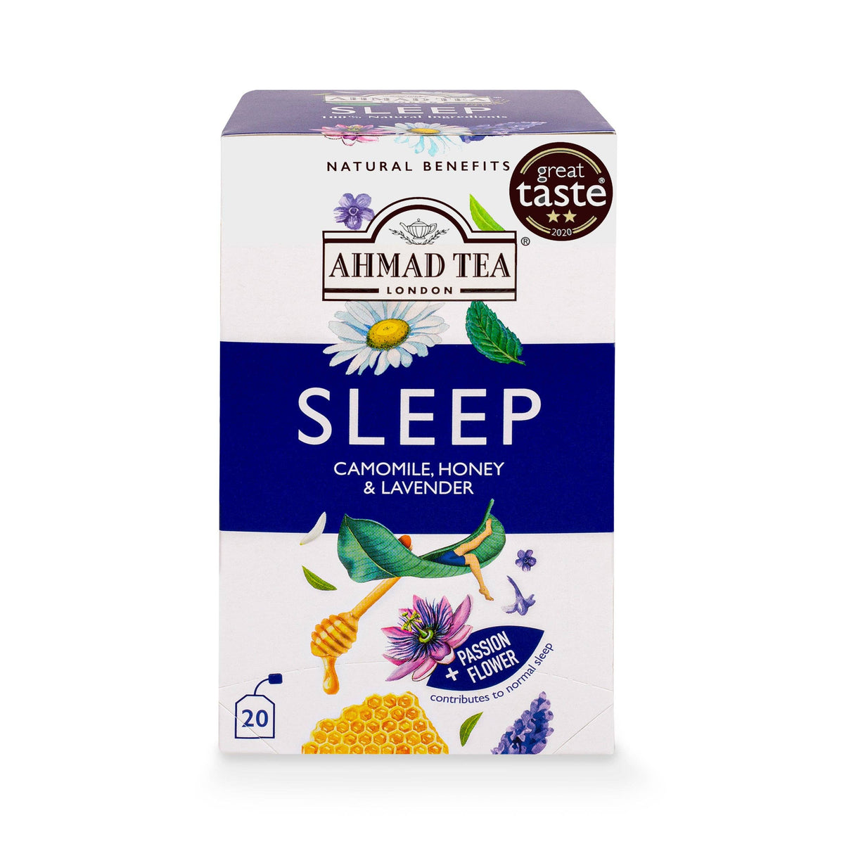 Camomile, Honey & Lavender ''Sleep'' Infusion - 20 Teabags