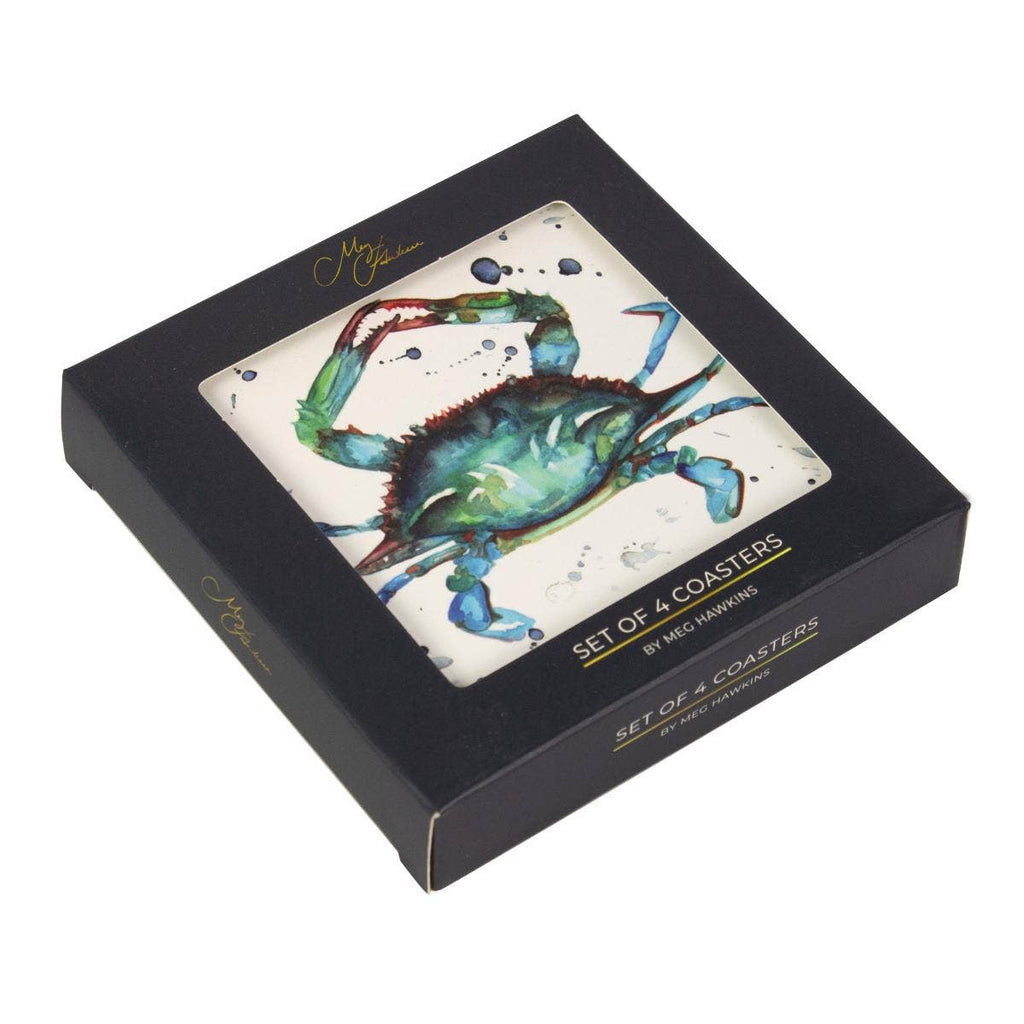 Meg Hawkins Coastal Creatures Coasters (Set of 4)