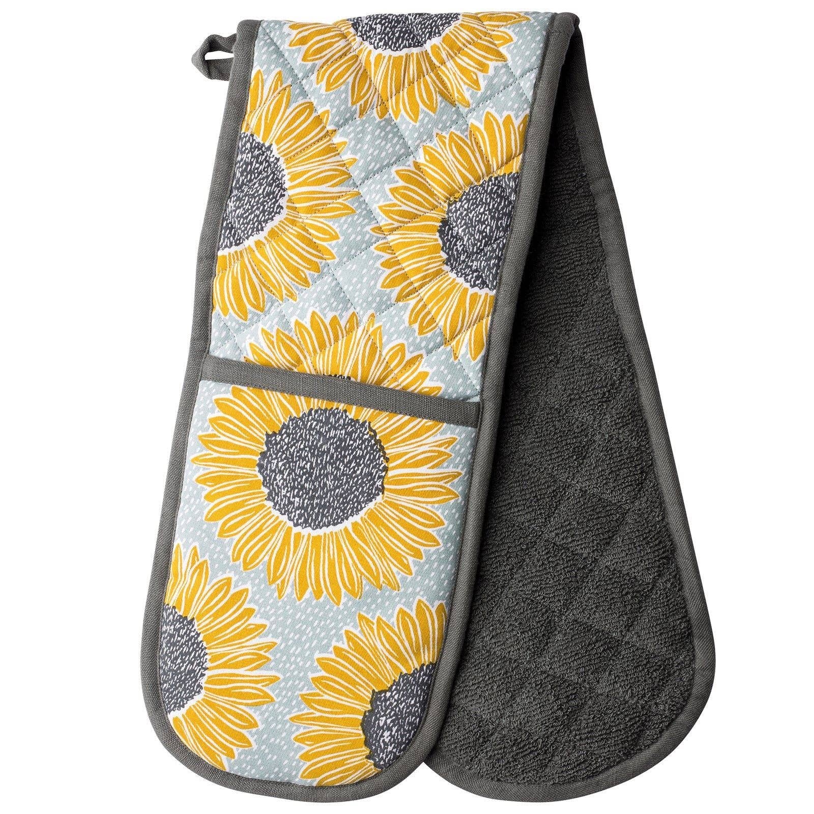 Artisan Flower Double Oven Gloves
