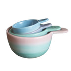 Pastel Ombre Measuring Cups
