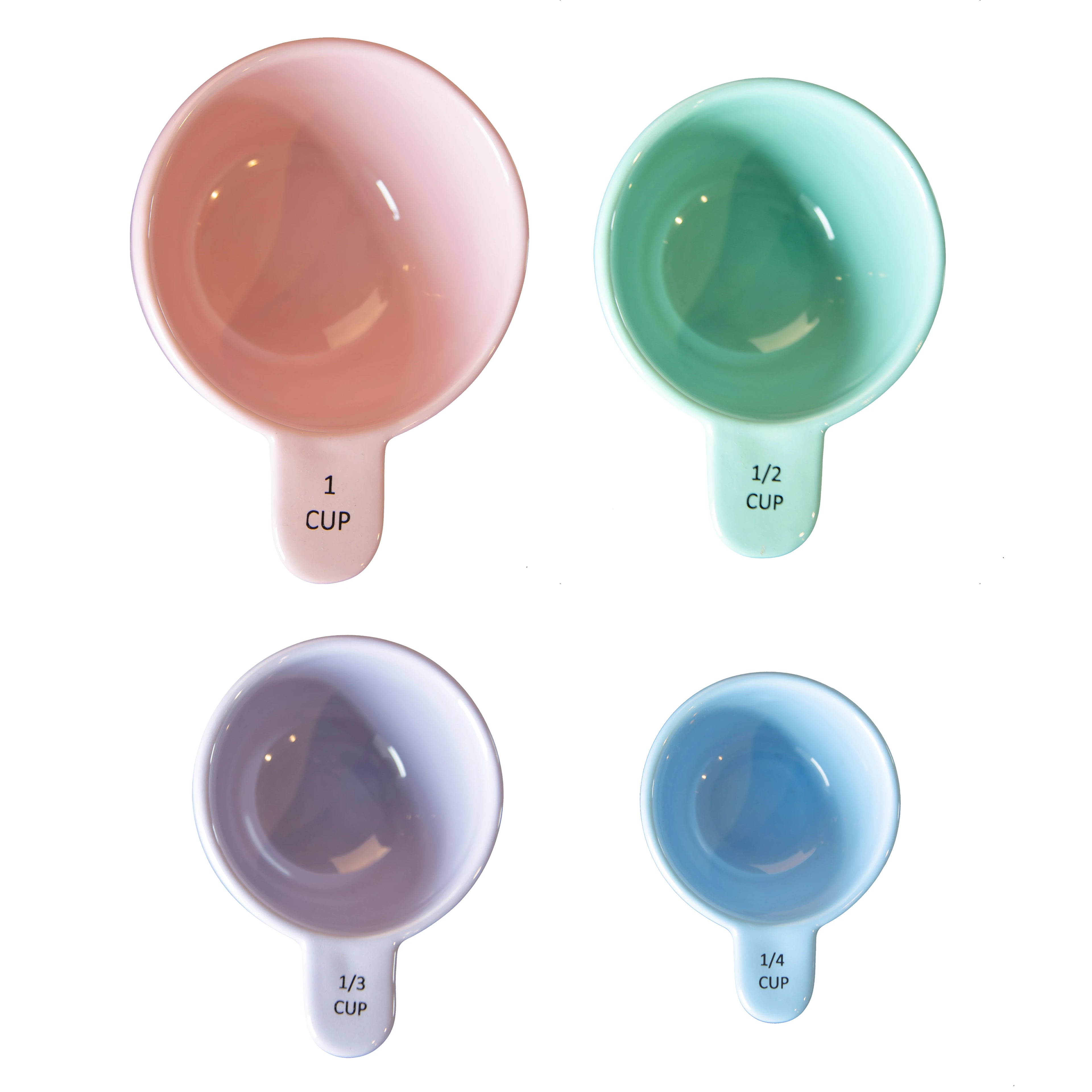 Pastel Ombre Measuring Cups