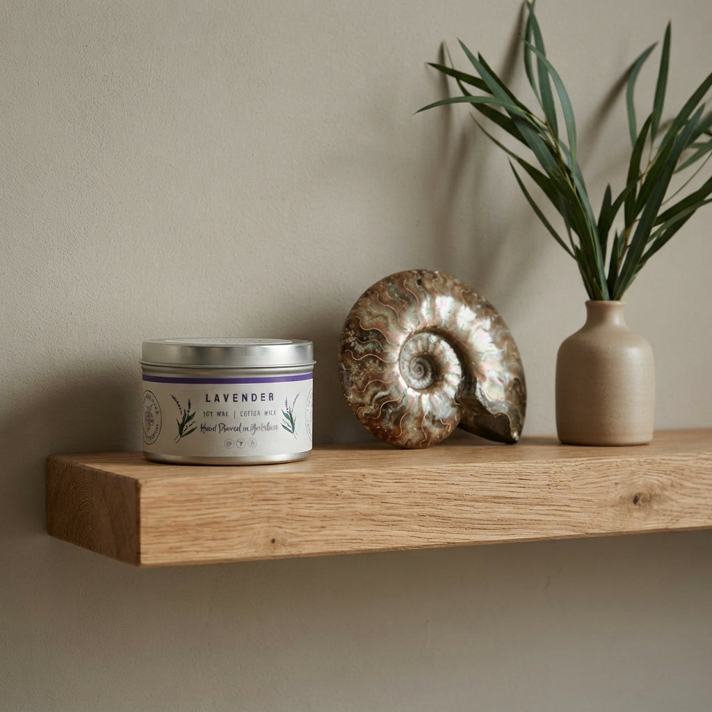 Lavender Large Tin Candle | Scented Candle | Soy Wax