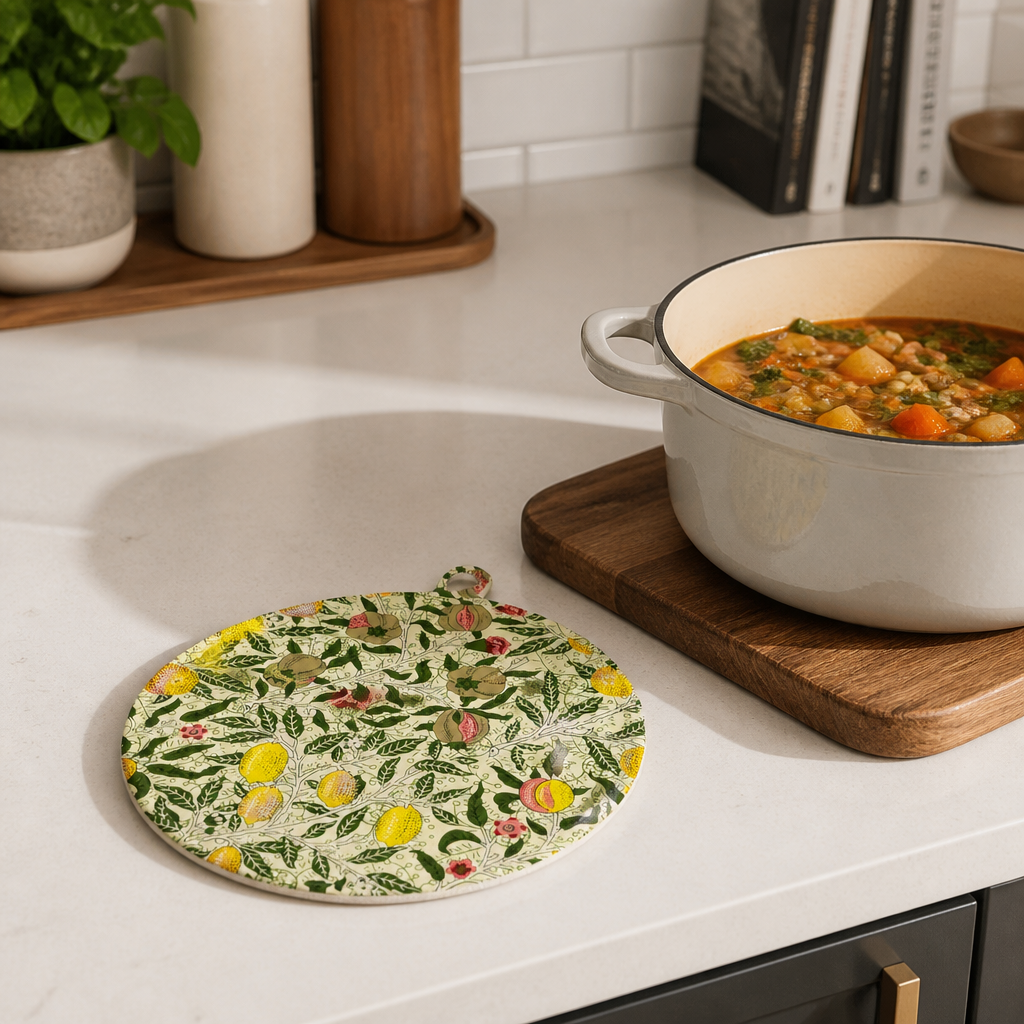 William Morris Fruit Range Cooker Pad 37cm