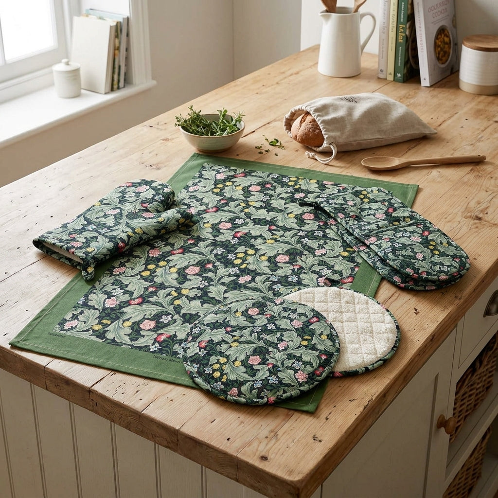 William Morris Leicester Double Oven Glove