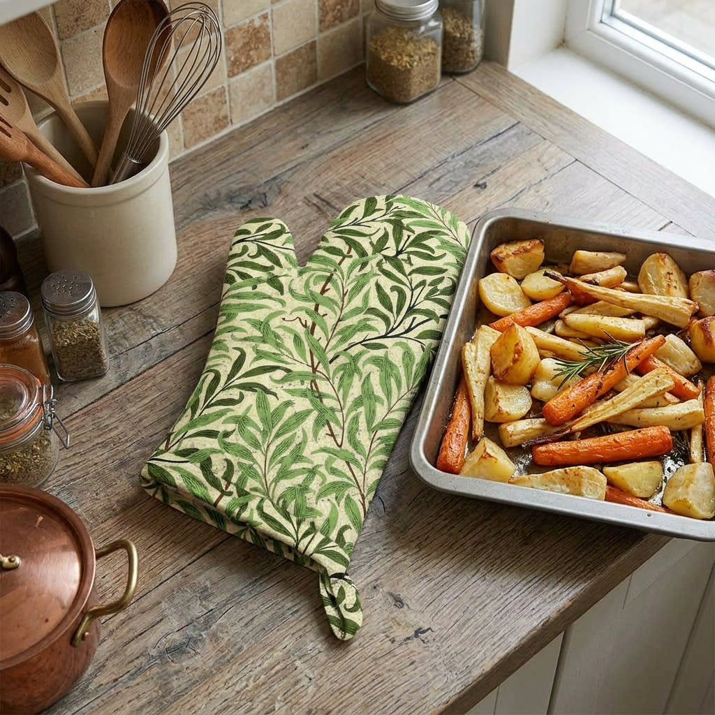 William Morris Willow Boughs Single Oven Mitt
