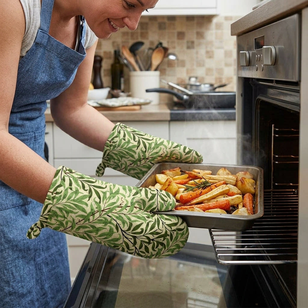 William Morris Willow Boughs Single Oven Mitt