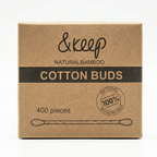 &Keep Bamboo Cotton Buds - Pack of 400