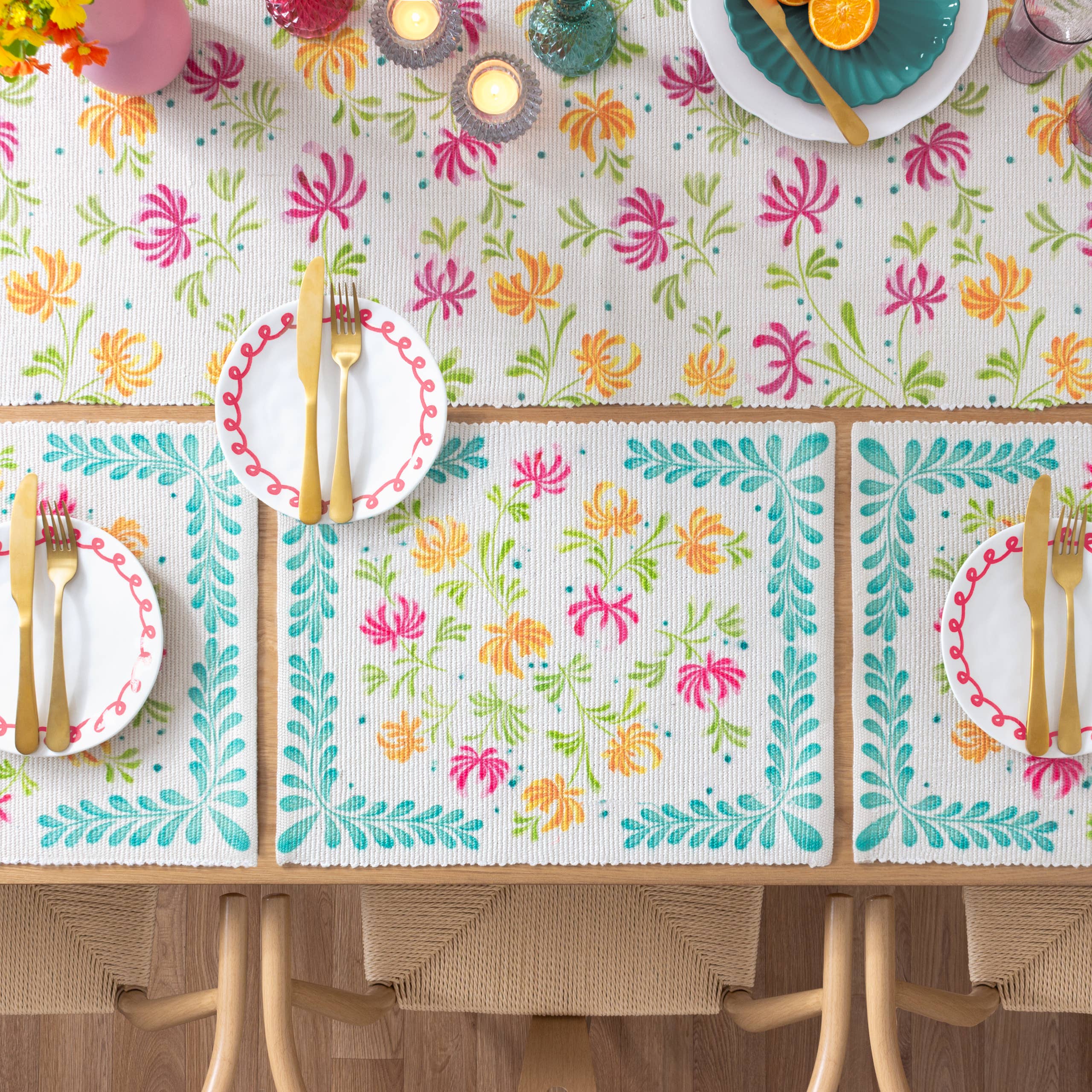 Honeysuckle Set of 4 Indoor/Outdoor Placemats