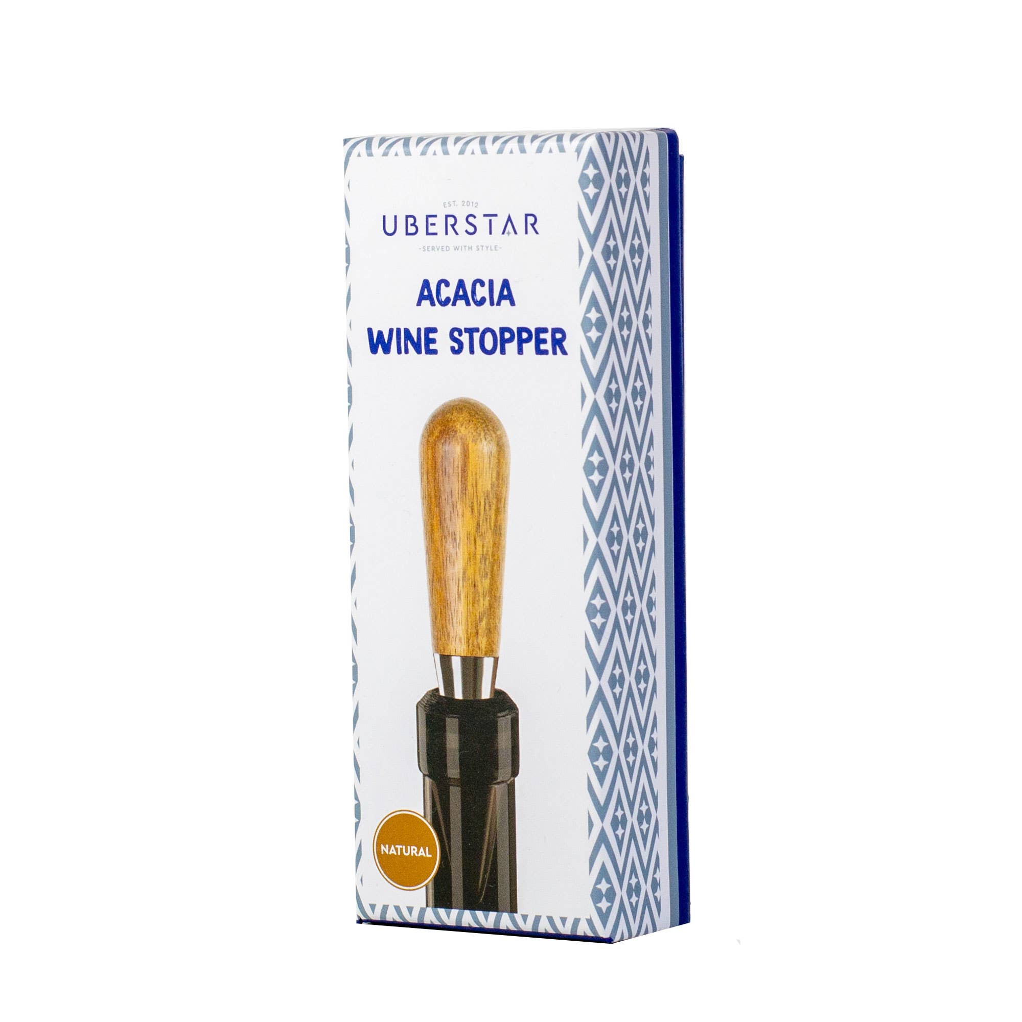 Acacia Wine Bottle Stopper - Natural