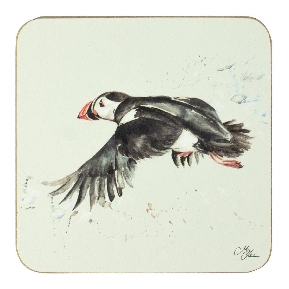 Meg Hawkins Puffin Coasters (set of 4)