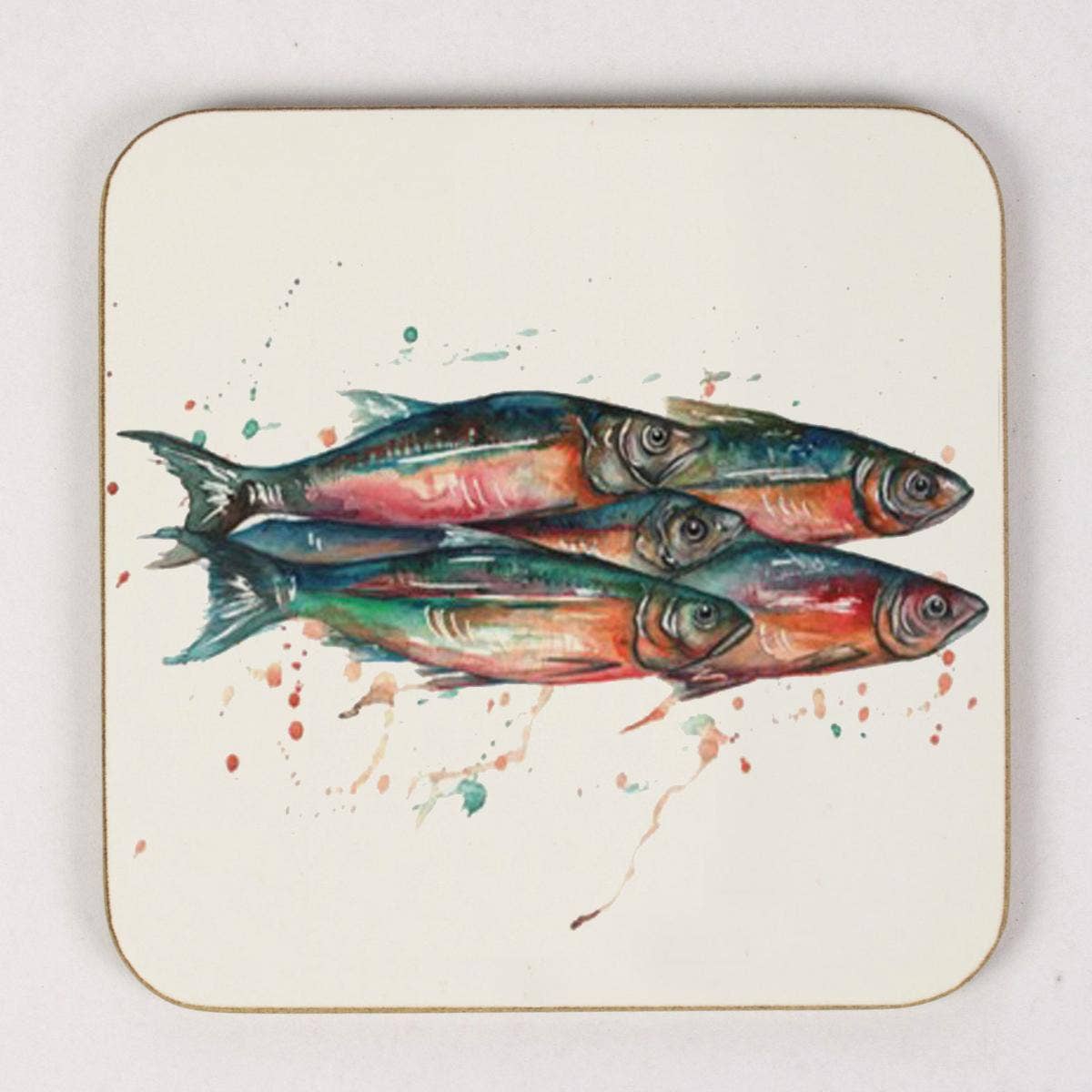 Meg Hawkins Coastal Creatures Coasters (Set of 4)