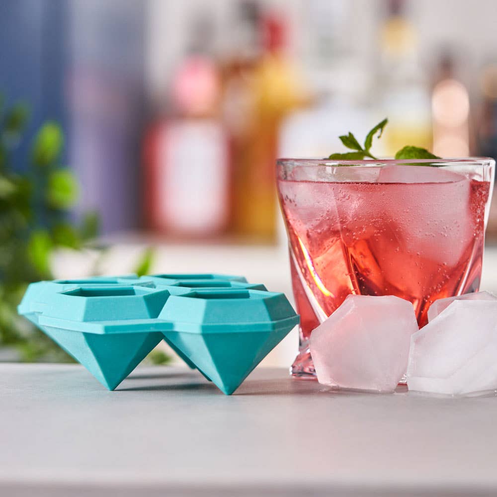 Diamond Ice Tray - Silicone Ice Mold