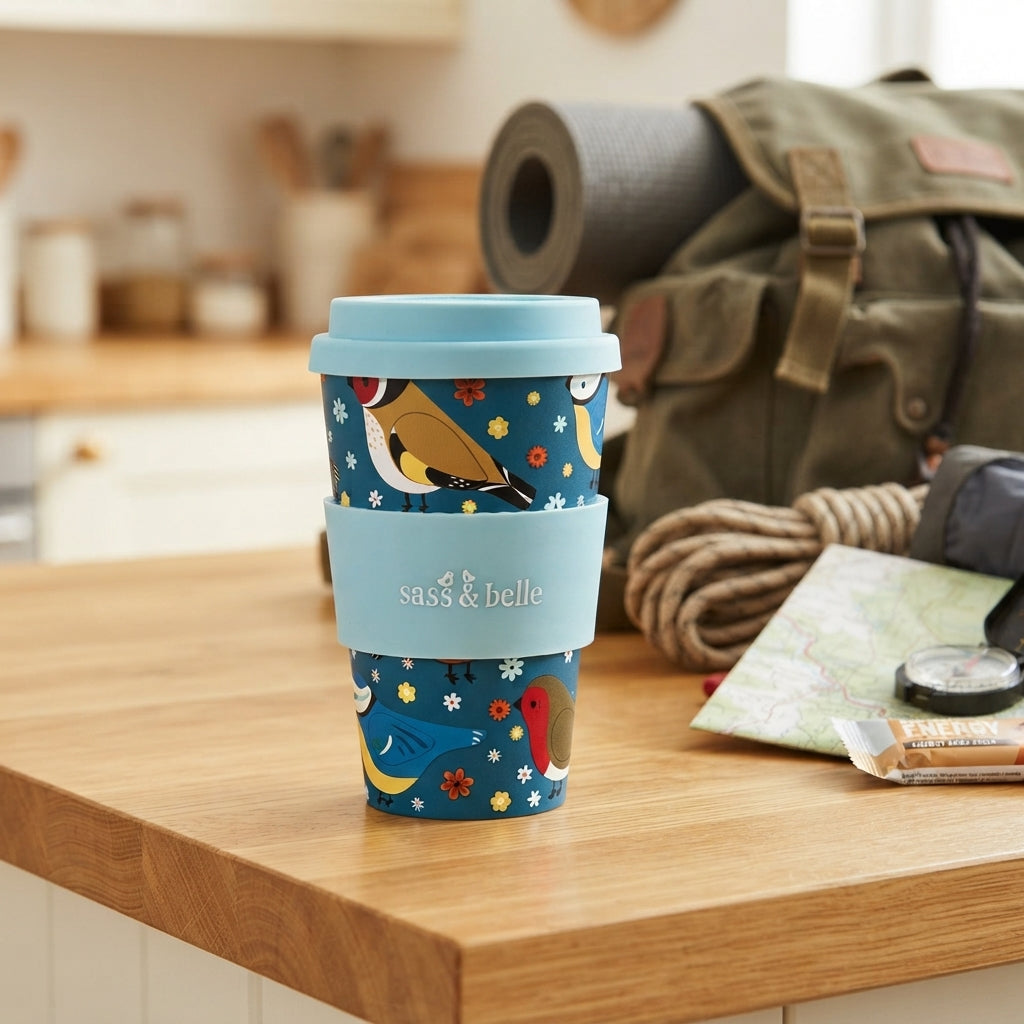 Birds Travel Coffee Cup