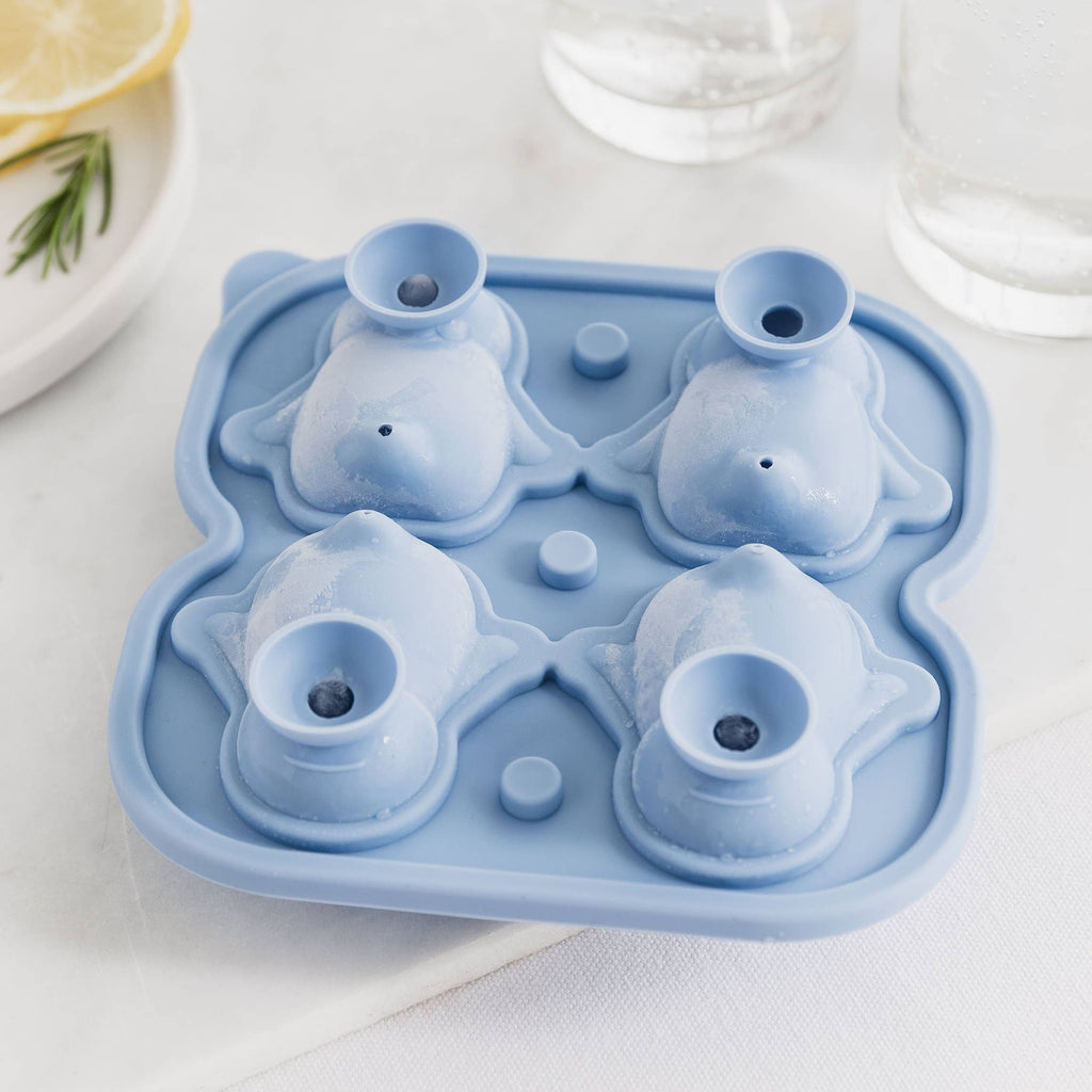 Silicone 3D Penguin Ice Cube Tray