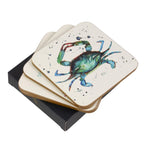 Meg Hawkins Coastal Creatures Coasters (Set of 4)
