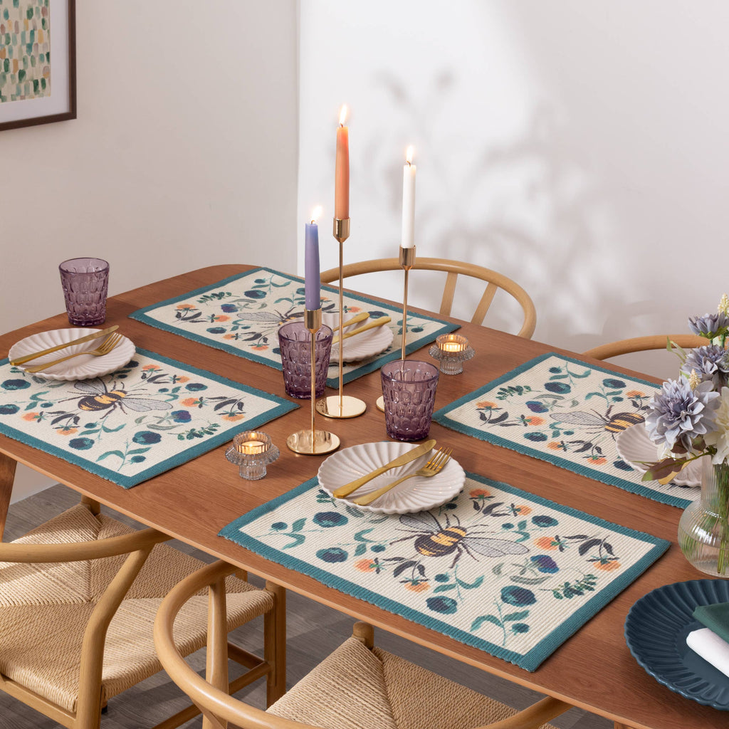Wild Garden Set of 4 Indoor/Outdoor Placemats