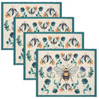 Wild Garden Set of 4 Indoor/Outdoor Placemats