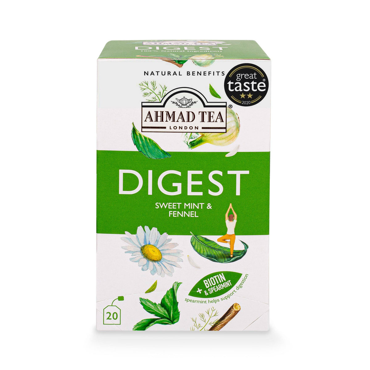 Sweet Mint & Fennel ''Digest'' Infusion - 20 Teabags